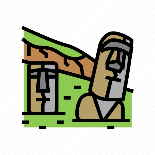 Easter, island, south, america, scape, tradition icon - Download on Iconfinder