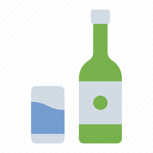 Soju, alcohol, beverage, korea, country, culture, south korea icon - Download on Iconfinder