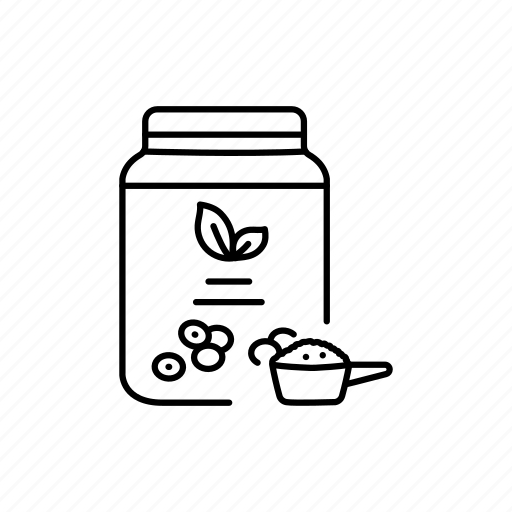 Soy, protein, jar icon - Download on Iconfinder