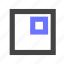 alignment, square, object, position, layout, inset, top, right, component 