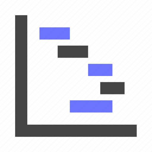 Chart, graph, data, visualization, bar, floating, timeline icon - Download on Iconfinder