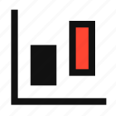 chart, graph, data, visualization, bar, vertical, floating, statistics, column