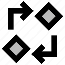 exchange, arrows, coin, token, crypto, conversion, switch, swapping, swap