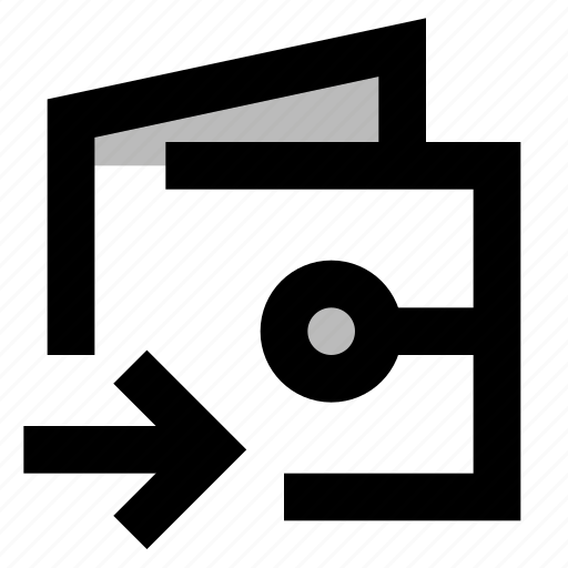 Wallet, crypto, in, digital, payment, transfer, incoming icon - Download on Iconfinder