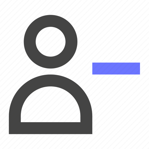 User, account, delete, contact, sender, receiver, remove icon - Download on Iconfinder