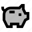 piggy, bank, saving, pig, money, safety, emergency, fund, account 