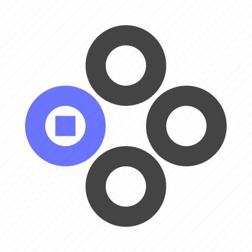 Button, action, game, controller, gamepad, joystick, control icon - Download on Iconfinder