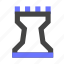chess, game, piece, strategy, tabletop, white, black, rook, board game 