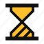 sandglass, game, hourglass, loading, loader, processing, timer, half, filled 