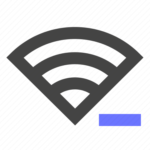 Wifi, connection, signal, network, internet, forget, delete icon - Download on Iconfinder