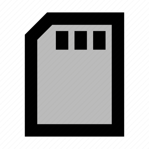 Sd, card, memory, reader, expansion, camera, insert icon - Download on Iconfinder