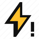 flash, camera, bolt, electricity, lighting, power, charging, alert, warning