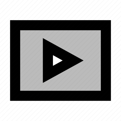 Slide, presentation, media, slideshow, present, preview, video icon - Download on Iconfinder