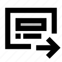slide, presentation, website, template, page, arrow, right, next, export