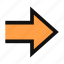arrow, navigation, interface, control, ui, direction, next, right, continue 