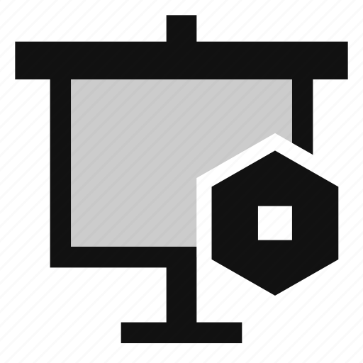 Screen, slide, presentation, projection, slideshow, setup, settings icon - Download on Iconfinder