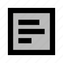 database, data, layout, view, text, note, line, content, box