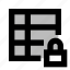 spreadsheet, table, lock, cell, protect, sheet, workbook, password, secure 