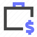 briefcase, position, work, salary, wage, company, salaries, job, payroll