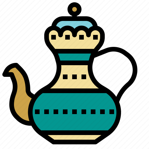 Coffee, drink, hot, kettle, kitchenware, pot, tea icon - Download on Iconfinder