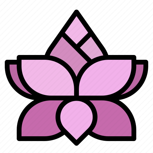 Buddha, chakra, flower, garden, hinduism, lotus, wellness icon - Download on Iconfinder