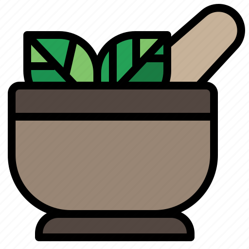 Bowl, herbal, leaf, relax, treatment, wellness icon - Download on Iconfinder