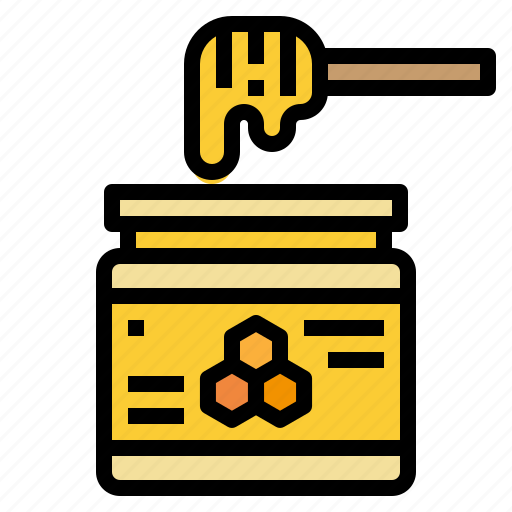 Bee, healthy, honey, jar, organic, pot, sweet icon - Download on Iconfinder