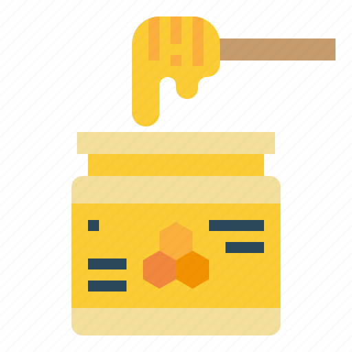 Bee, healthy, honey, jar, organic, pot, sweet icon - Download on Iconfinder