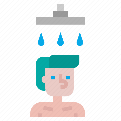 Bathroom, cleaning, hygiene, relax, shower, washing, water icon - Download on Iconfinder