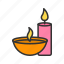 - candles, celebration, decoration, candle, birthday, cake, party, food 