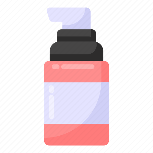 Spray bottle, sprayer, hair spray, spray container, cosmetic icon - Download on Iconfinder