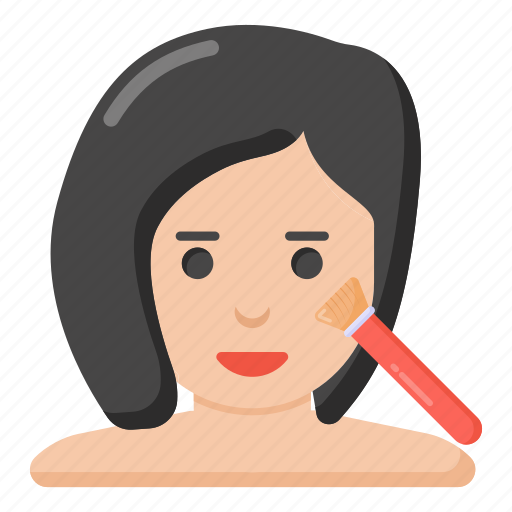 Makeup, makeover, applying makeup, skincare, grooming icon - Download on Iconfinder