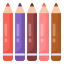 lip pencils, color pencils, pencils case, pencils pack, crayons 