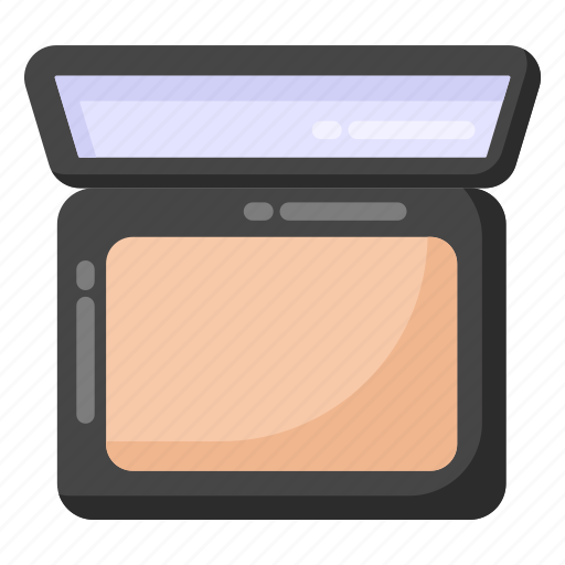 Compact powder, beauty product, cosmetic, pressed powder, powder case icon - Download on Iconfinder