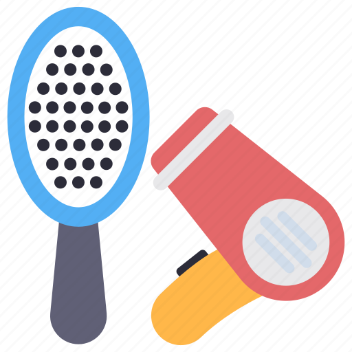 Blow dryer, hairdryer, hair accessory, electronic machine, electrochemical icon - Download on Iconfinder