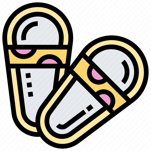 Casual, comfortable, footwear, sandals, slippers icon - Download on Iconfinder