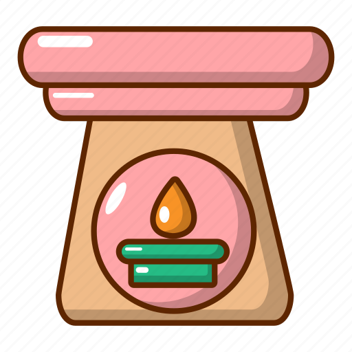 Alternative, aroma, aromatherapy, aromatic, bath, cartoon, lamp icon - Download on Iconfinder