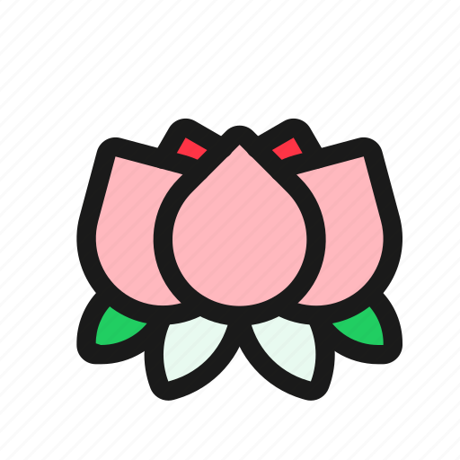 Lotus, flower, plant, sacred, water, lily, nature icon - Download on Iconfinder