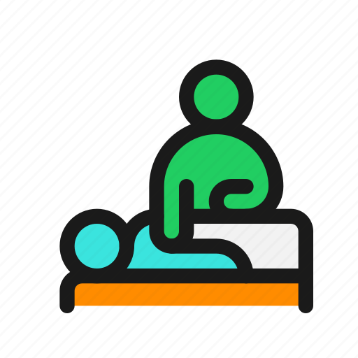 Massage, body, medical, health, wellness, masseur, masseuse icon - Download on Iconfinder