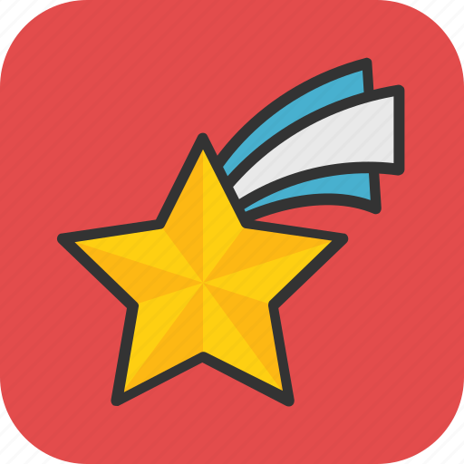Falling star, flying star, meteorite, shooting star, star icon - Download on Iconfinder