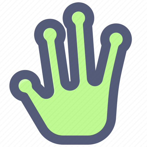 Alien, anatomy, finger, hand, space, spock icon - Download on Iconfinder