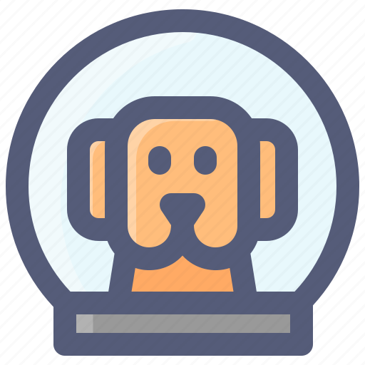 Astronaut, dog, helmet, space, spacesuit icon - Download on Iconfinder