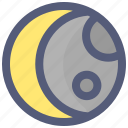 ecliipse, moon, phase, sky, space