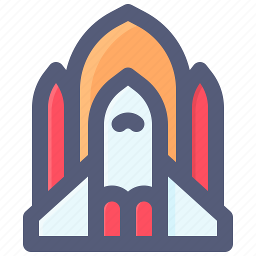 Nasa, rocket, shuttle, space, spaceship icon - Download on Iconfinder