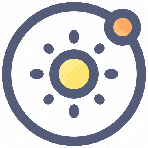 Orbit, planet, solar, space, sun, system icon - Download on Iconfinder