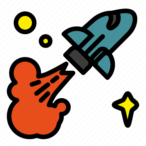 Space, spaceship, astronaut, launch, rocket icon - Download on Iconfinder