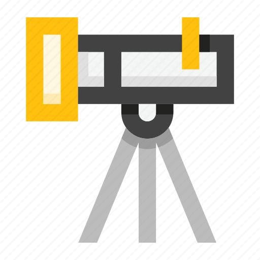 Telescope, astronomy, space, planet, observation, device, electronic icon - Download on Iconfinder