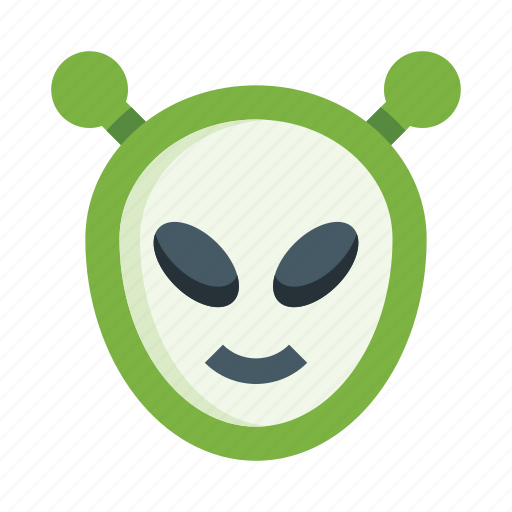 Space, alien, humanoid, ufo, invader, character, face icon - Download on Iconfinder