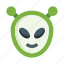 space, alien, humanoid, ufo, invader, character, face 