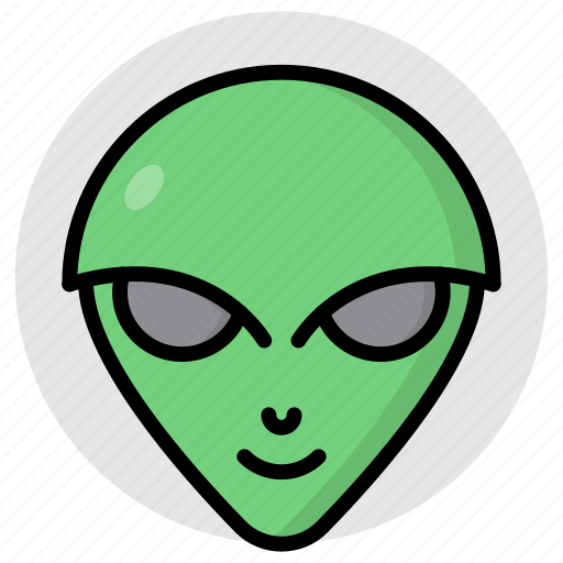 Alien, extraterrestrial, martian, face, lifeform icon - Download on Iconfinder